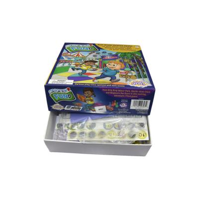 China Custom Cardboard+paper Board Game , Hot Cardboard Folding Game Board Family Board Game for sale