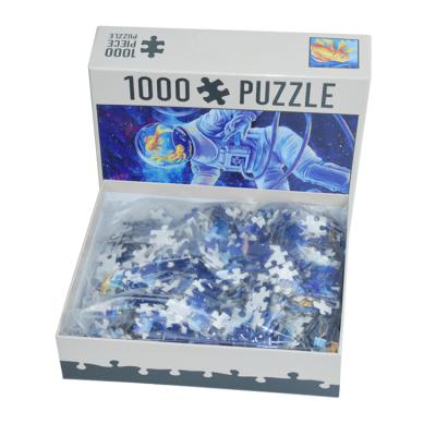 China DIY TOY Jigsaw Puzzle Game 1000 Pieces For Adults Customized Maker for sale