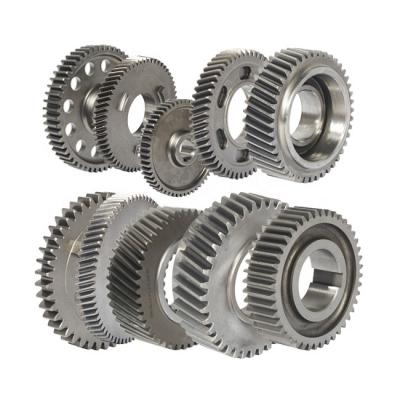 China Building Material Stores Precision Forged Rear Differential Bevel Gear Ring And Pinion Carrier Gear for sale