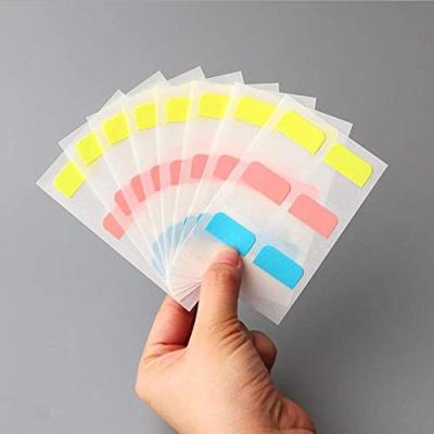 China Printed Mats Colorful Effect Sticky Index Tabs Programmable Self Adhesive Stickers Sticker for sale