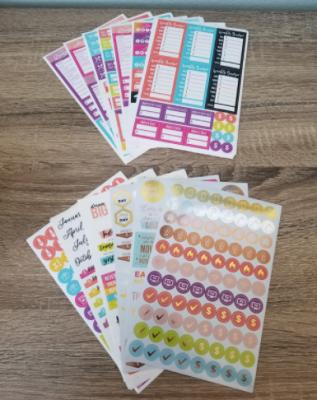 China Safe Expense Tracker and Finance Planner Sticker Budget Planner Stickers for sale