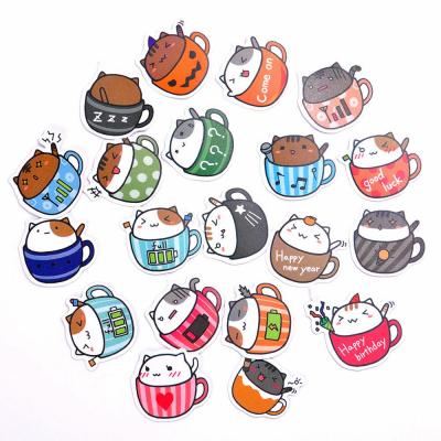 China Safe New Design PVC Cute Rabbit Sticker DIY For Decal Book Using Vinyl Sticker for sale