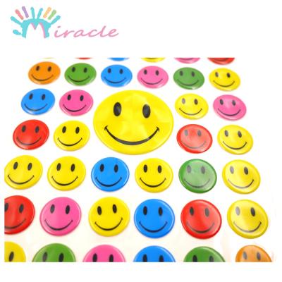 China Waterproof+Eco-friendly MY003 Mini Happy Face Smiley Stickers for Teachers and Kids Valu-PAK, Multi Color for sale