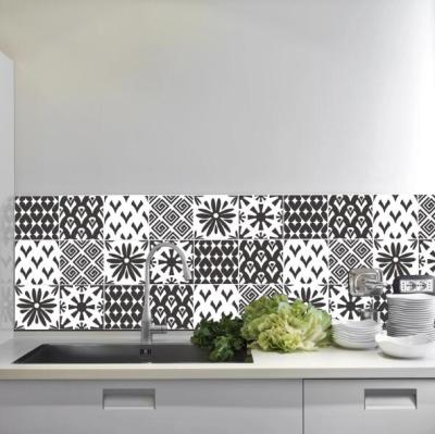 China MY110 Wall Art Decor Mural Decal Waterproof+Eco-friendly Peel and Stick Eco-Friendly Kitchen Decoration PVC Tile Home Sticker for sale