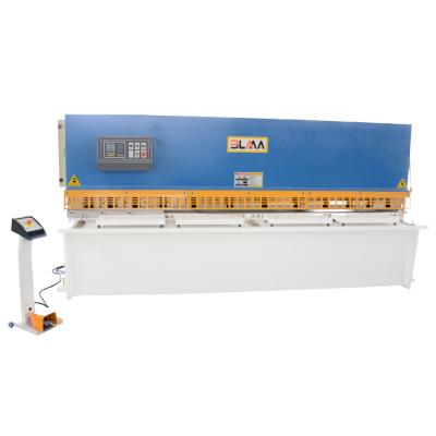 China Easy Operate 40Feet 12M Aluminum Plate Guillotine Crank Hydraulic Shear Cutting Machine for sale