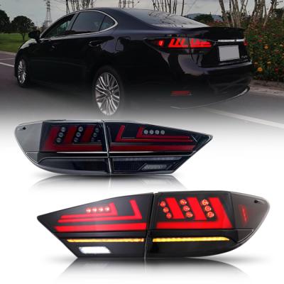 China shockproof & TT-ABC Factory Price Waterproof Sequential Tail Warning Light For Lexus ES350 ES200 ES250 ES300h 2013 - 2017 Rear Bumper Smoked Light 4pcs for sale