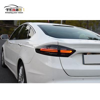 China shockproof & New Arrived TT-ABC Waterproof Fell Led Sequential DRL Clearance Reservation Tail Lamps For Ford Fusion Mondeo 2013-2016 Smoked for sale