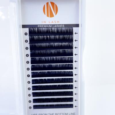 China Wholesale Vendor Curl Person Long Natural Eyelashes Lashes Private Classic Eyelash Extension Kits For Professional for sale