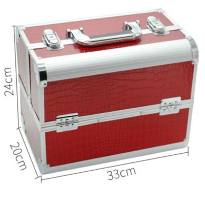 China Natural Hot Selling Portable Cosmetic Cases Make Up Tools Storage Rack Nail Eyelash Extension Tool Cases for sale