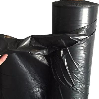 China Eco-friendly Farm Weed Control Agriculture Agriculture Black White Silver Mulch PE Mulch Film Supplier Customized for sale