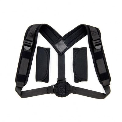 China Adjustable Breathable Elastic Back Pain Relief Support Belt Posture Corrector Shoulder Brace for sale