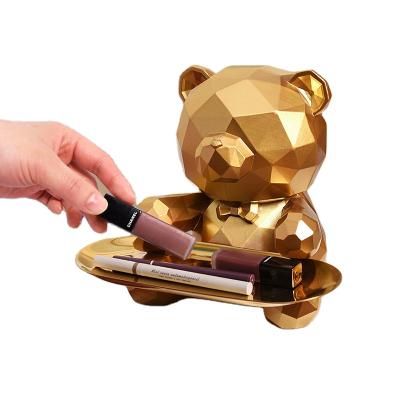 China Popular Piggy Money Bank Twist Candy Machine Cute Money Saving Box For Kids Coin Bank Plastic PS Bear Green Red Pink Classic Customized Color customer's style large for sale