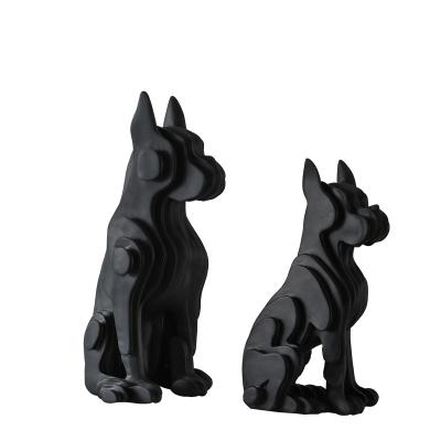 China China Laser Cut Handwork Ornaments Dog Roll Shelf In Animal Shape Decorate Home Laser Cut Wooden Ornaments for sale