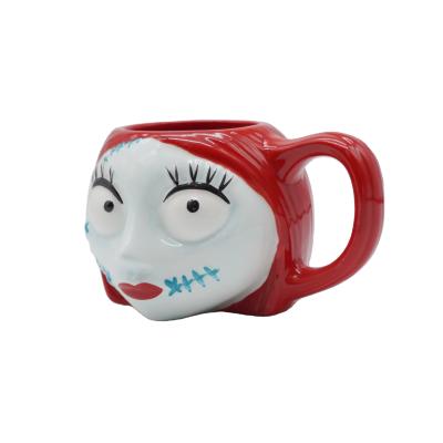 China JACK AND SHERRY Wholesale Good Price Sustainable Popular Grade Ceramic Top Mug For Drink Coffee Milk for sale