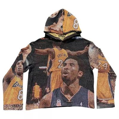 China Xiaoxin Brand Logo Custom College Jacquard Tapestry Active Covering Patchwork Coat Men Anti-Wrinkle Plus Size COVER Hoodies for sale