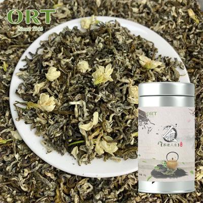 China High Quality Snow Bud Strips Tea Jasmine Herbal Tea Premium Jasmine Biluochun Loose Tea for sale