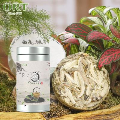 China Loose Organic Silver Needle Peko Tea Mini Cake White Tea 5G for sale