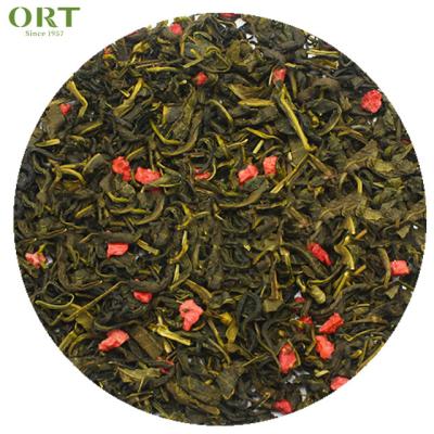 China Green Tea Loose Tea Strawberry Factory Packaging Customization for sale