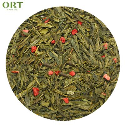 China Green Tea Loose Tea Strawberry Factory Packaging Customization for sale