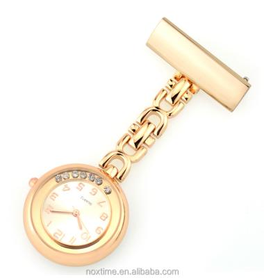 China Water Resistant In Running Nurse Watch Rose Gold Color Nurse FOB Watch For Nurse And Doctor for sale