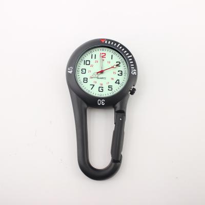 China Power Reserve Carabiner Clip Watch With Motorized Ultralight Soft Light Watch for sale