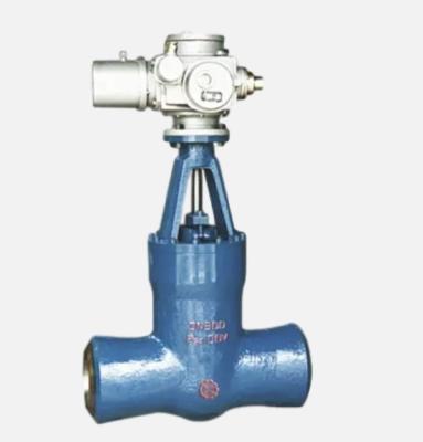 China 3 Inch-22 Inch Carbon Steel Power Plant Valves High Pressure Welded Electric Gate Valve for sale