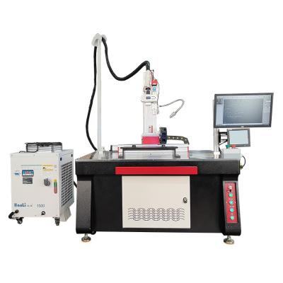 China KEYILASER Fiber Galvanometer Laser Welder Automatic CNC Laser Welding Machine With Fiber Laser Generator zu verkaufen