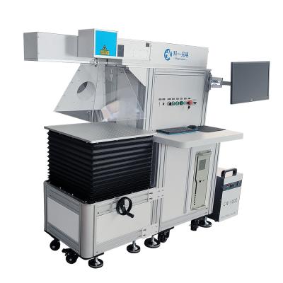 China Large Format 3D Dynamic Glass Tube 100w Co2 Laser Marking Machine Factory Price for sale