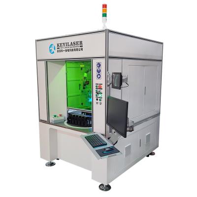 China KEYILASER Industry Automatic CNC Fiber Laser Welding Machine for Metal Stainless Steel Aluminum with Enclosed Rotary for sale