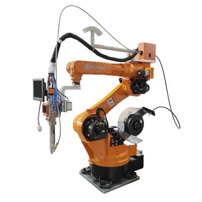 China KEYILASER 6 Axis Robot Arm Stainless Steel Automatic Fiber Laser Welding Machine en venta