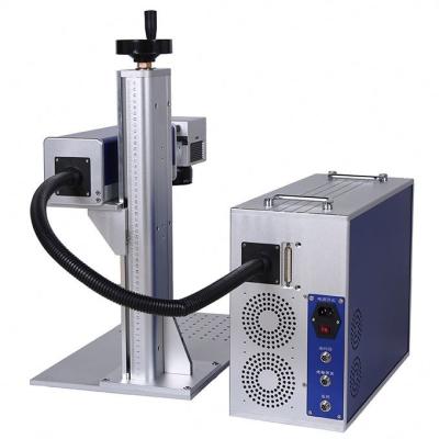 China 20W Fiber laser marking machine laser marker Raycus source 1064nm wavelength for sale