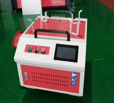 China INDUSTRIAL LASER CLEANING MACHINE FOR CAR PAINTED SURFACE LASER RUST REMOVAL LASER MACHINE for sale