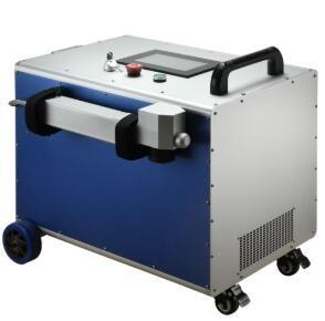 China 100W 200W Metal Fiber Laser Cleaning Machine Mini Laser Rust Removal Machine for sale