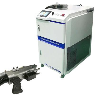 China de Vezellaser Schoner FDA van 100W 200W 300W 500W met Draagbaar Laser Schoonmakend Kanon Te koop