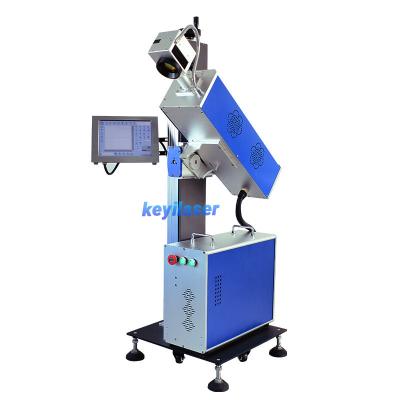 China Máquina Desktop da marcação do laser da mosca do CO2 de 50W 3D MOPA para o metal à venda