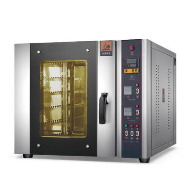 China Commercial Catering Electric Convection Oven / Commercial Bakery Equipment 5 Trays Cake Bread Baking Oven for sale