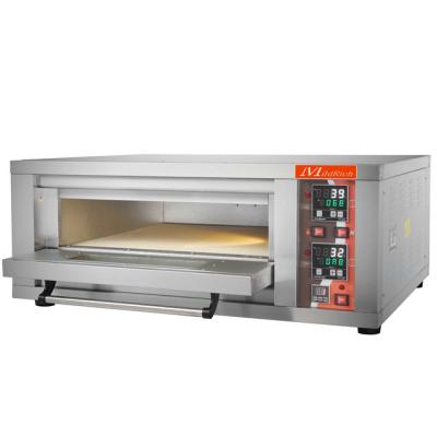 China New Arrival One Deck Two Deck Commercial Catering Ovens Industrial Desktop Electric Pizza Oven for sale