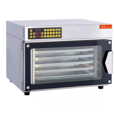 China Large Capacity 95Liters Commercial Catering Commercial Electric Baking Ovens With Steam Digital Memory Countertop Convection Oven for sale