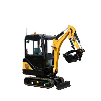 China Building Material Stores Customized Hot Sale 1 Ton Mini Garden Excavator Small Micro Crawler Diggers 1.2 Ton for sale