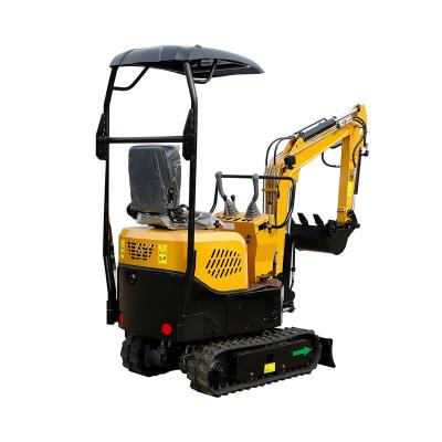 China Hotels China Made Good Quality New Household Cheap Micro Hydraulic Garden Diesel Engine Small 800kg Crawler Mini Excavator With Ce for sale