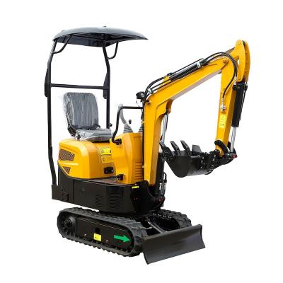 China Newest Cheap Hotels Crawler Mini Excavator Minibagger / 1 Ton Micro Digger Mini Garden Excavator Price for sale