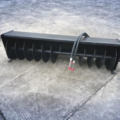 China Construction Supply Stores Skid Steer Ditch Backfiller Attachment For Skid Steers Skid Steer Loaders for sale