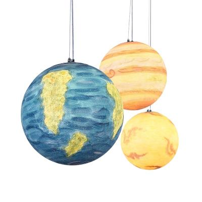 China Modern Planet Lanterns, 12 Inch Outer Space Party Decorations, Solar System Planets Lantern for Kids Space Theme Party Birthday Room for sale