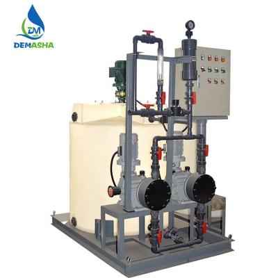 China Water& Automatic Waste Water Treatment Chlorination Machine Alum Flocculation Tank Acid Flocculation Dosing System For Water Treatment Plant Process for sale