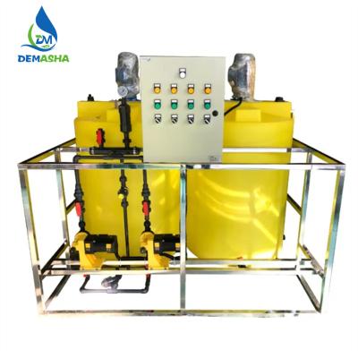 China Automatic Chlorine Dosing System Automatic Chlorine Dosing System Chemical Mixing Machine With Dosing Pump For Wastewater Treatment for sale