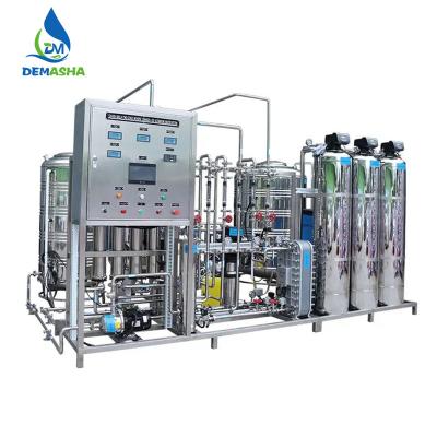 China 500L/H 500LPH FRP Tank Semi-automatic Reverse Osmosis Equipment Drinkable Luxury Two Stage Multi-cartridges Water Treatment Filter Machine for sale