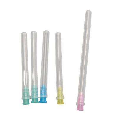 China Standard stainless steel/aguja syringe needles for sale