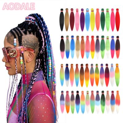 China Synthetic hair prestretched braiding ombre wholesale ez hair expression braids synthetic prestretched braid hair for sale