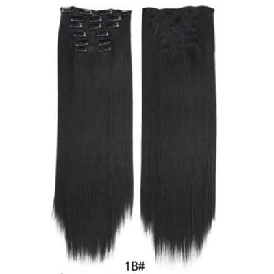 China U-tip Ombre Hair Braid Hair Piece For Braids Crochet Hair Extension Ponytail Attachment Synthetic Hair Straight for sale