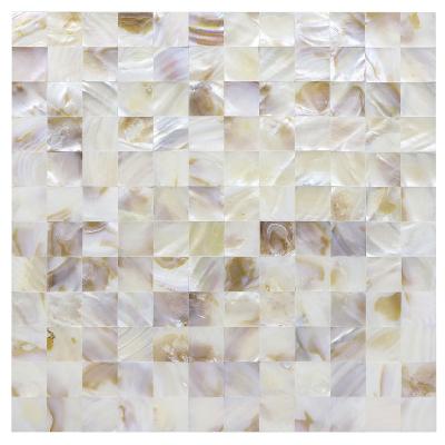 China Peel And Stick Vividtiles Factory Wholesale Mother Of Chime Square Shape Tiles Stick On Kitchen Bathroom Living Room for sale